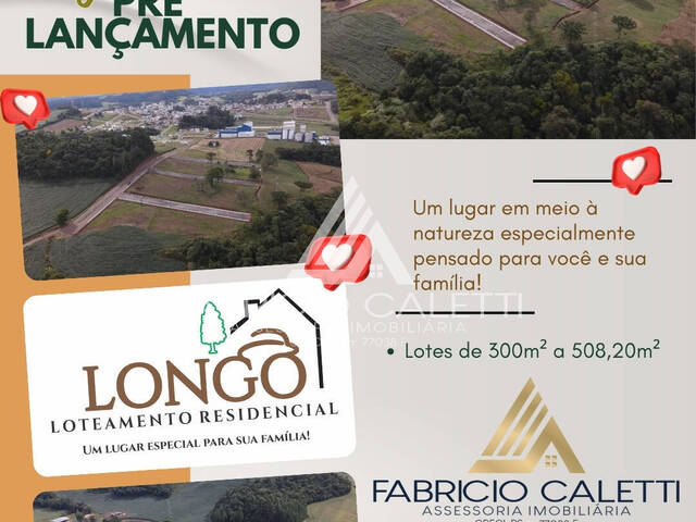 Venda em Lot Residencial Longo - Casca