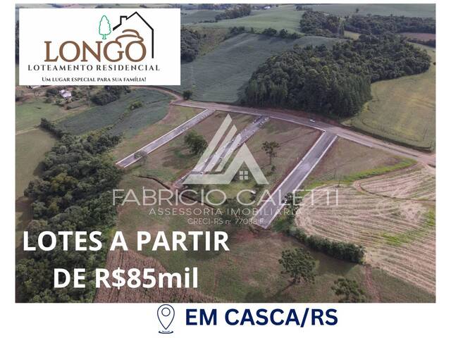 Venda em Lot Residencial Longo - Casca